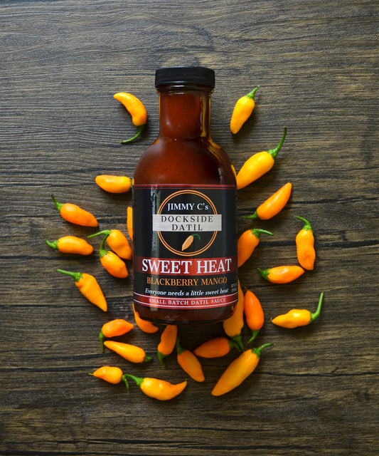 Sweet Heat Blackberry Mango Datil Sauce